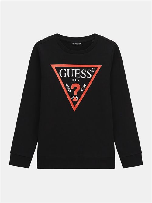 sweatshirt boy black GUESS | L73Q09KAUG0/JBLK